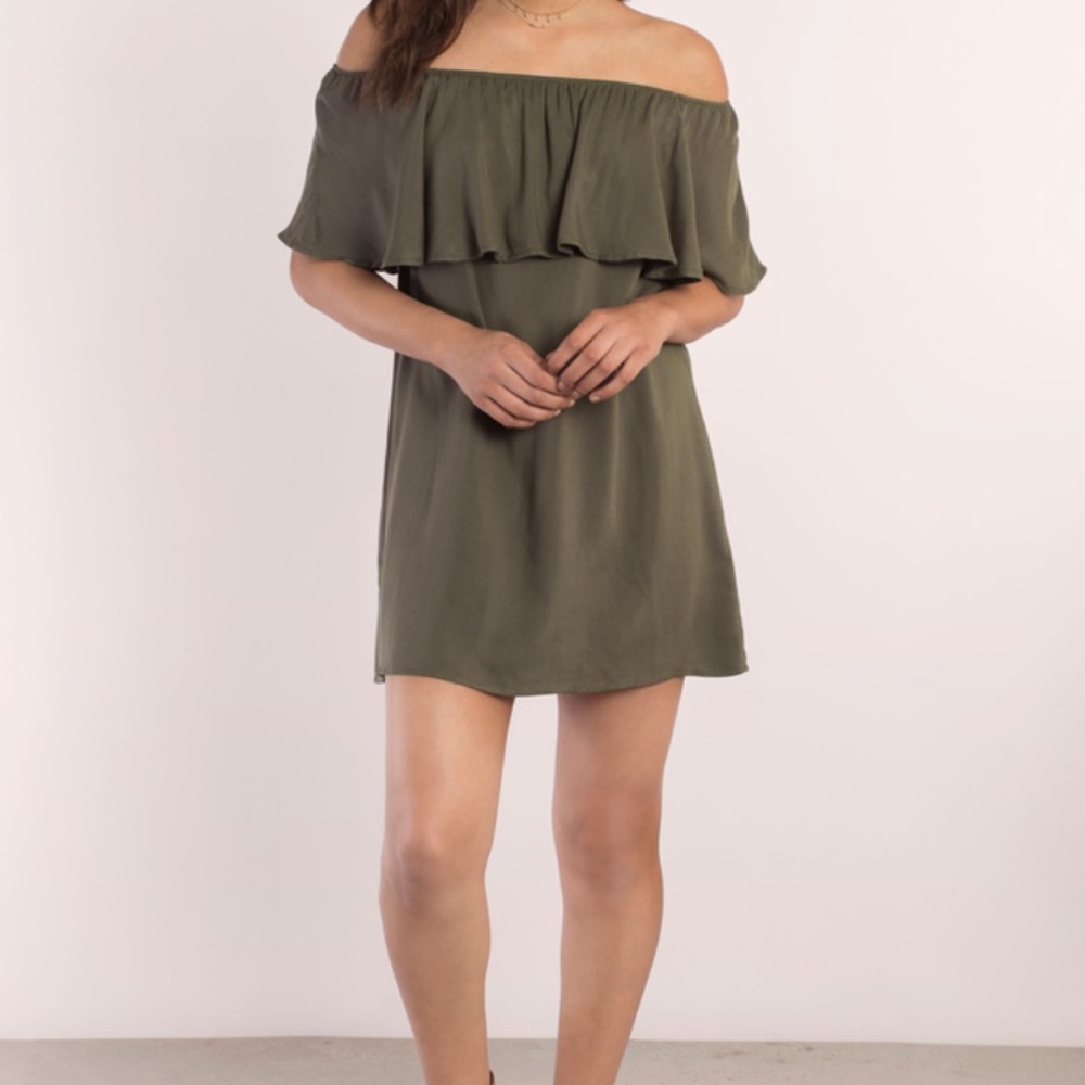 Tobi Off the Shoulder Dress
